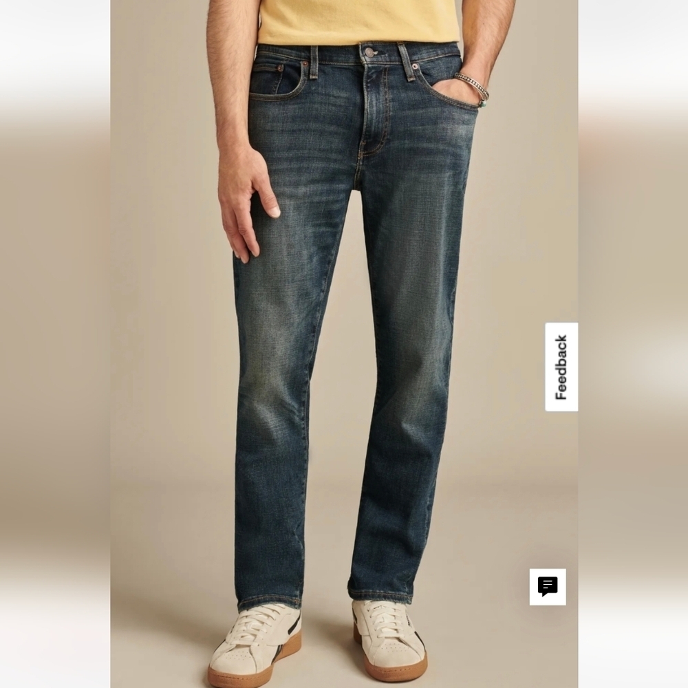 Lucky Brand 223 Straight Jeans 29 X 32 Men’s Blue Denim Stretch 7MD10466